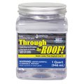 Through The Roof Sashco  Clear Elastomeric Roof Sealant 1 qt 14003
